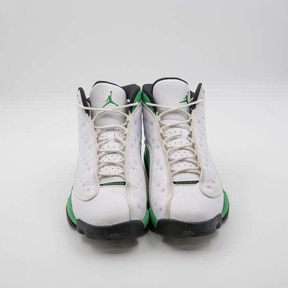 Jordan 13 Retro White Lucky Green Size 13 VNDS DB6537-113